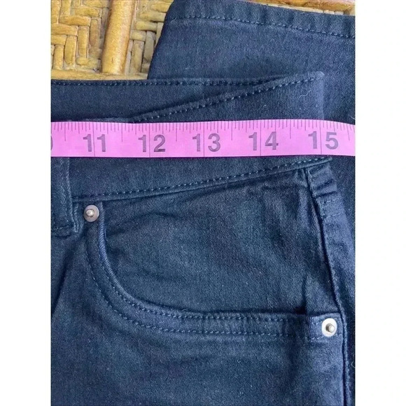 H&M Skinny RegularWaist‎ Full length stretch black size:US 10 - Picture 11 of 13